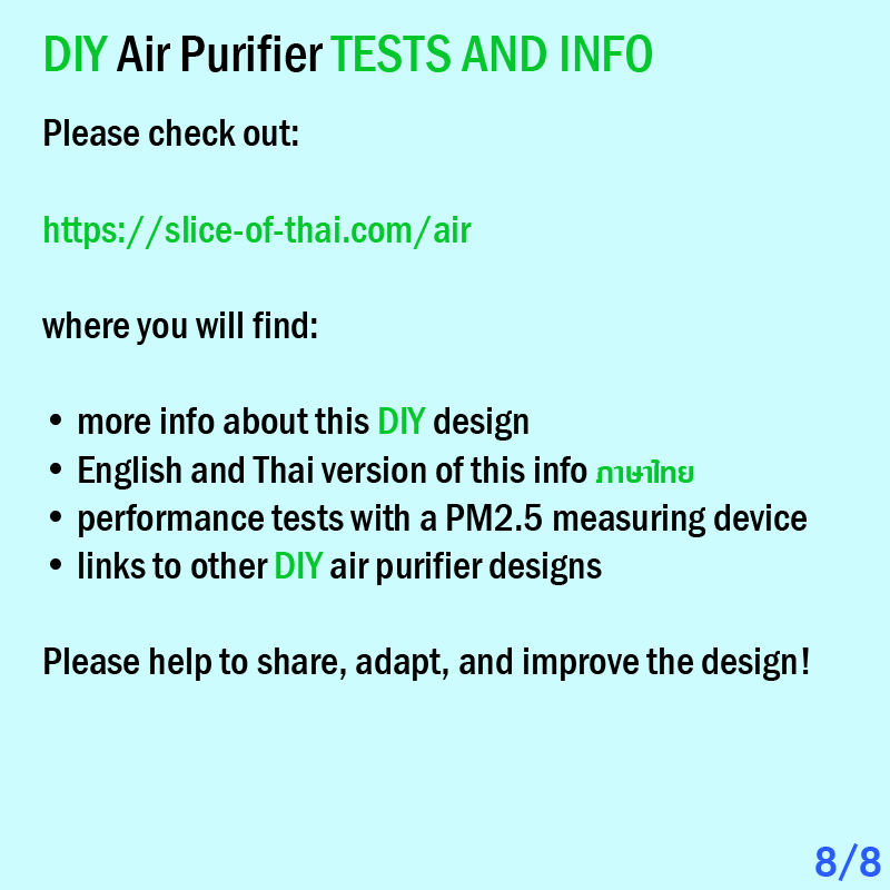 DIY Air Purifier 8/8