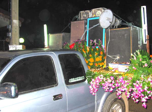 Loy Kratong Parade Speaker Truck